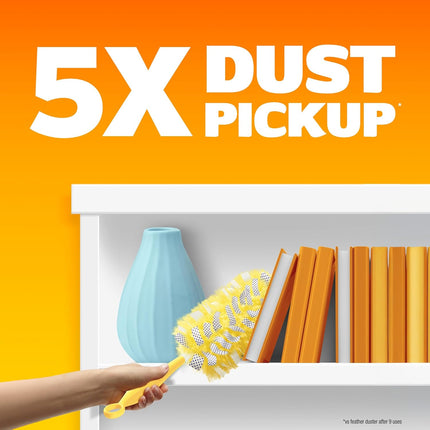 Swiffer Dusters Heavy Duty Multi-Surface Duster Refills for Cleaning, Unscented, 11 Count
