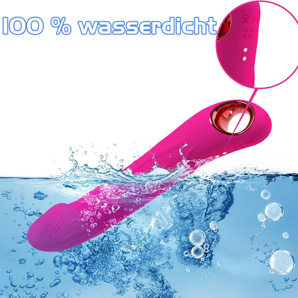 Budoli 2-in-1 Dildo Vibrator — G-Spot, 10 Modes