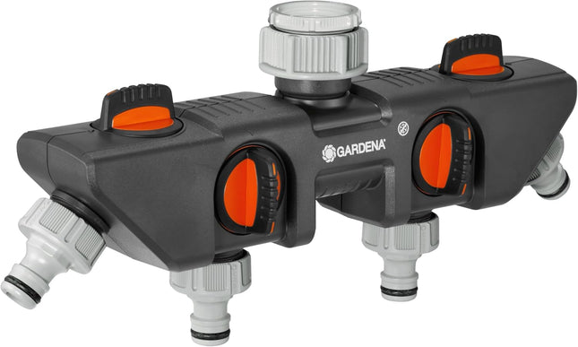 Gardena 4-Way Water Distributor 8194 — Tap Splitter