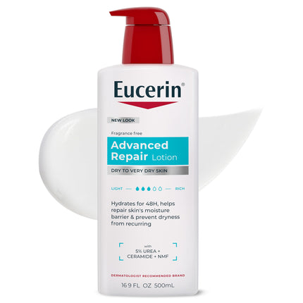 Eucerin Advanced Repair Body Cream with Urea, 16 OZ