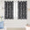 Geometric Blackout Curtains, 2 Panels
