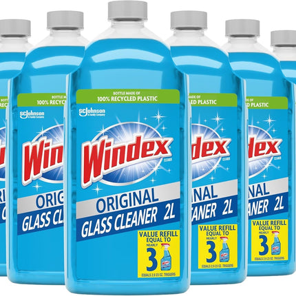 Windex Glass & Window Cleaner Spray Bottle, Original, 23 oz