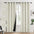 Total Blackout Curtains with Silver Print, 2 Panels