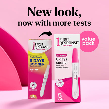 First Response Early Result Pregnancy Test, 5 Count Pack of 1