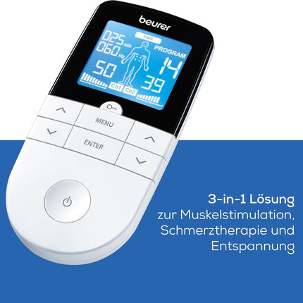 Beurer EM 49 Digital TENS EMS Device — 3-in-1 Pain Relief