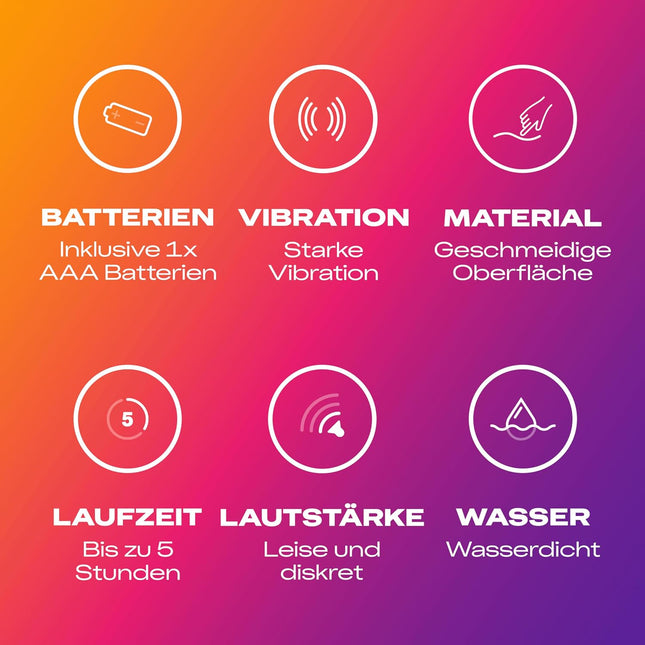 Durex Delight Mini Vibrator — Clitoral, Waterproof, Whisper Quiet