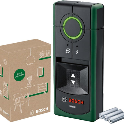 Bosch Truvo 2nd Gen Wall Scanner — Live Cables & Metal, 70mm