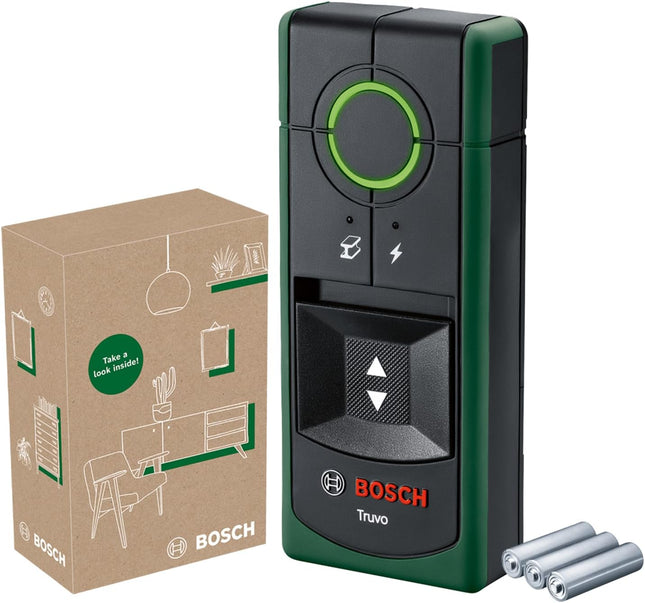 Bosch Truvo 2nd Gen Wall Scanner — Live Cables & Metal, 70mm