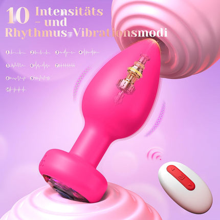 Plug for Women Set of 3 — 10 Modes, AI App & Remote Control