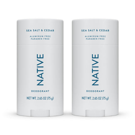 Native Deodorant Contains Naturally Derived Ingredients, 72 Hour Odor Control, Deodorant for Women and Men, Aluminum Free, Coconut & Vanilla 2.65oz