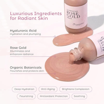 Cosmedica Illuminating Rose Gold Facial Serum