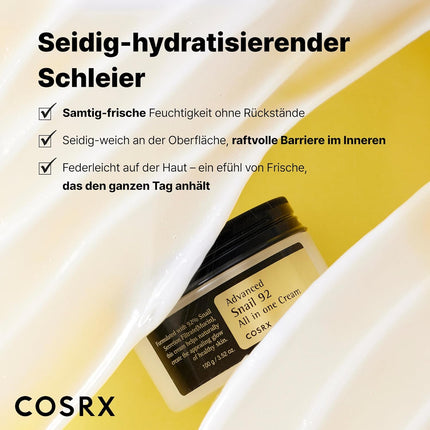 COSRX Advanced Snail 92 All-in-One Cream — 100g