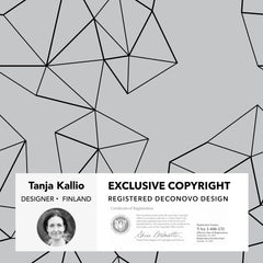 Geometric Blackout Curtains, 2 Panels