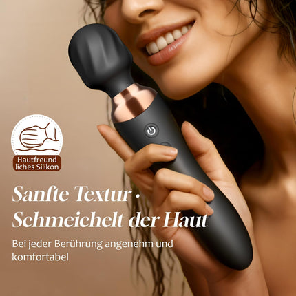 Cacuala Double Head Vibrator — 360° Rotation, 12 Modes