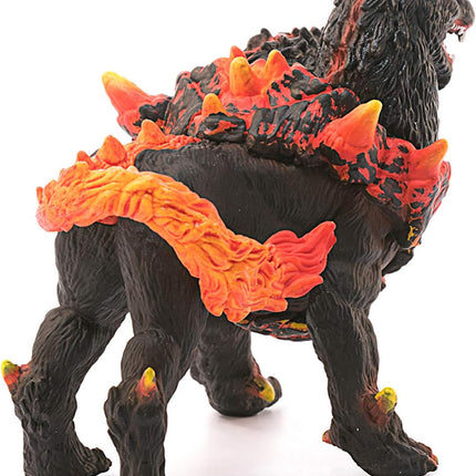 Schleich Hellhound molten texture details