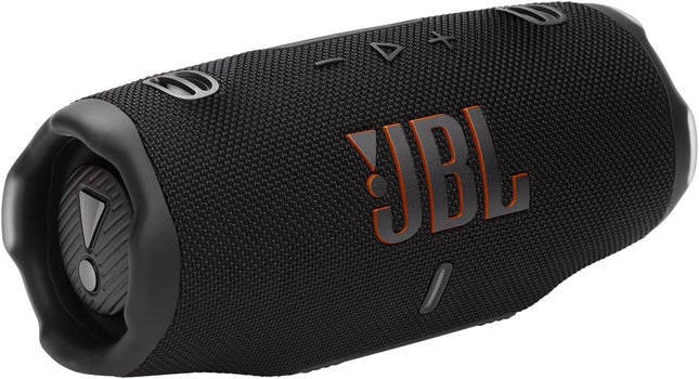 JBL Charge 6 Portable Bluetooth Speaker — 28h, IP68, Black