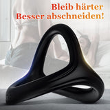 Huuime Triangular Cock Ring Set — 3 Silicone Rings, Time Delay, Couples