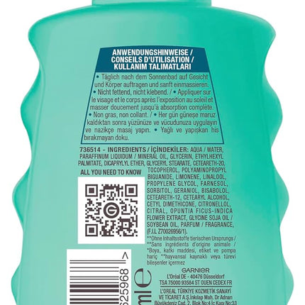 Garnier After Sun Spray 150ml — Soothing Tan Extender