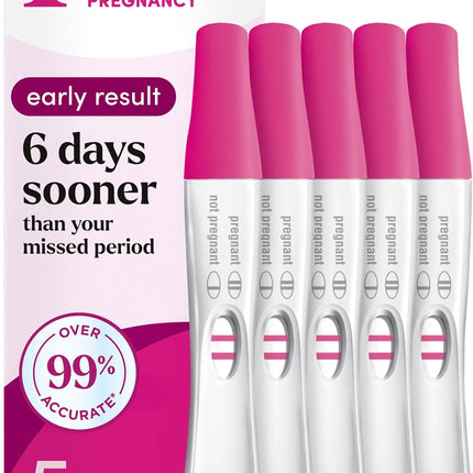 First Response Early Result Pregnancy Test, 5 Count Pack of 1
