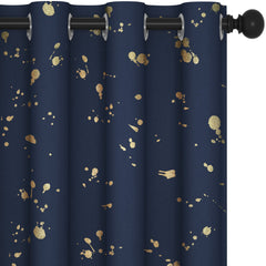 Thermal Blackout Curtains, Noise-Reducing, 2 Panels