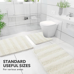 Quick Dry Plush Bathroom Rug