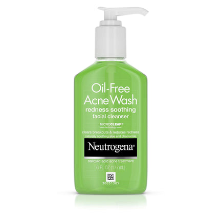 Neutrogena Oil Free Acne Face Wash, 9.1 fl. oz