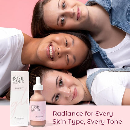 Cosmedica Illuminating Rose Gold Facial Serum