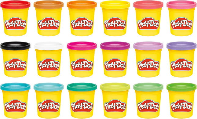 Play-Doh Fantasy Pack — 18 Colors, 85g Cans