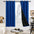 2-Layer Thermal Blackout Curtains, Tan, 52x72 Inch