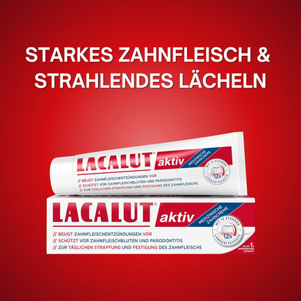 Lacalut Active Toothpaste 100ml — Gum Firming & Strengthening