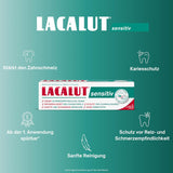 Lacalut Sensitive Toothpaste 75ml — Pain Relief, Gum Care