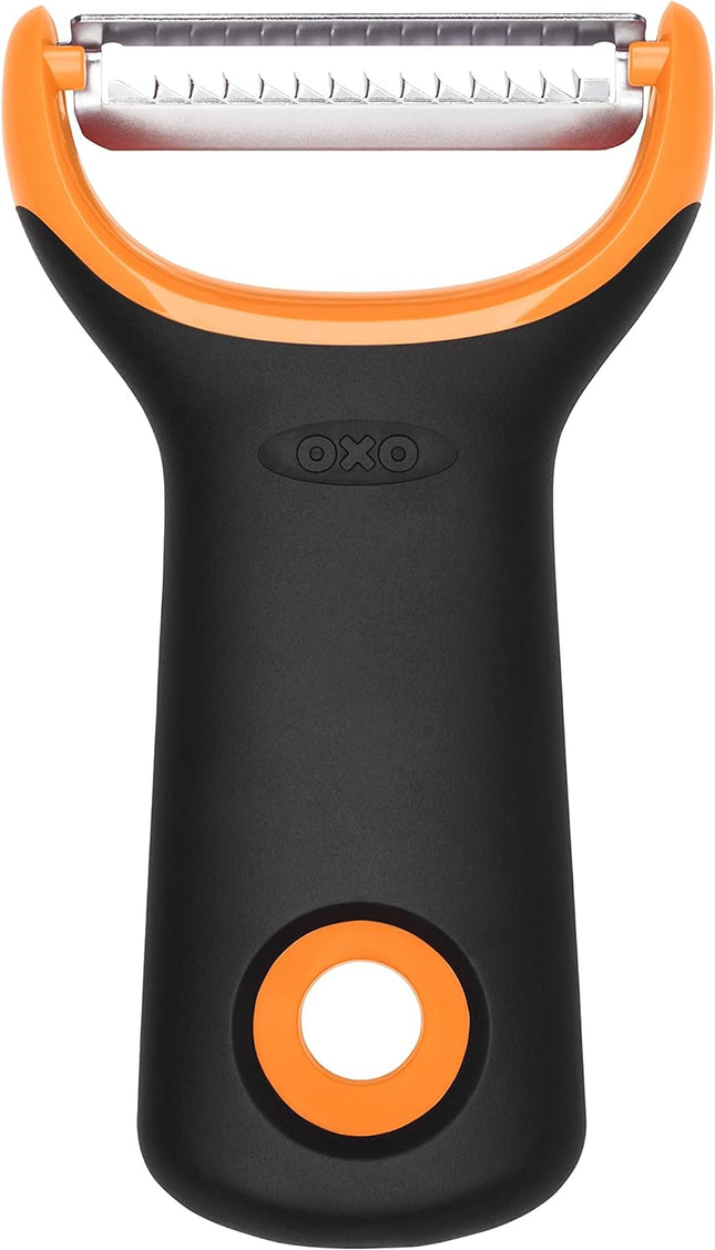 OXO Good Grips Y Peeler with Julienne — Japanese Steel, Ergonomic