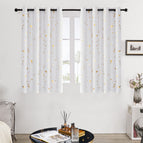 Greyish White/Polka Dots / 95.0L x 52.0W inches