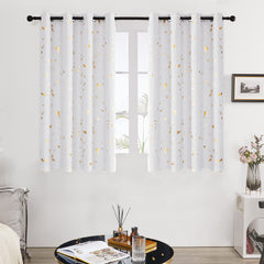 Thermal Blackout Curtains, Noise-Reducing, 2 Panels