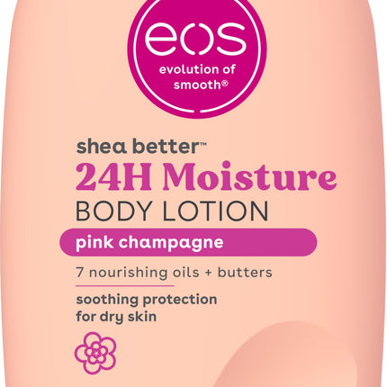 eos Shea Better Body Lotion- Vanilla Cashmere, 24-Hour Moisture, 16 fl oz