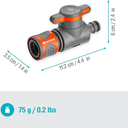 Gardena Regulating Valve 18267-20 — Adjustable Flow