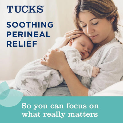 TUCKS Medicated Cooling Pads, Witch Hazel Hemorrhoid Treatment, 100 Count