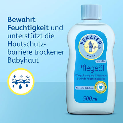 Penaten Care Oil 500ml — Nourishing Baby Massage Oil