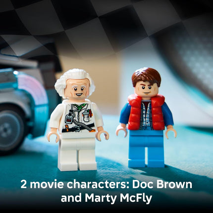 LEGO Speed Champions Time Machine from Back to the Future 77256