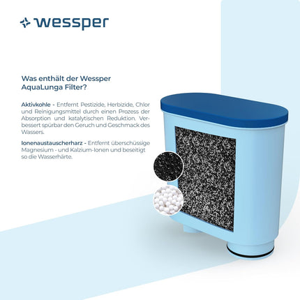 Wessper AquaClear Coffee Filter x2 — Saeco & Philips