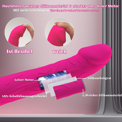 Budoli 2-in-1 Dildo Vibrator — G-Spot, 10 Modes