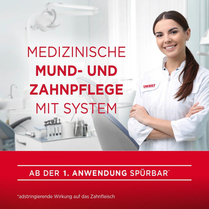 LACALUT AKTIV ZAHNCREME, 100ml Zahnpasta, sofort spürbare Straffung und Festigung des Zahnfleischs, effektive Zahnpflege & Zahnfleischpflege,1 x 100ml