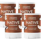 Coconut & Vanilla / 0.25 Ounce (Pack of 4)