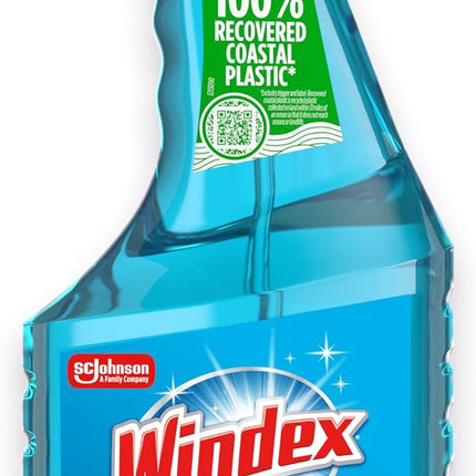 Windex Glass & Window Cleaner Spray Bottle, Original, 23 oz