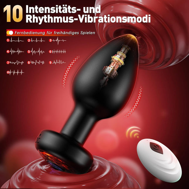 Tagnaff Butt Plug Set of 3 — Silicone, AI Vibration Control
