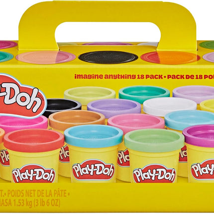 Play-Doh Fantasy Pack — 18 Colors, 85g Cans