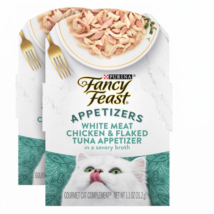 Purina Fancy Feast Gravy Lovers, Poultry & Beef Wet Cat Food, 3oz, 24-Pack