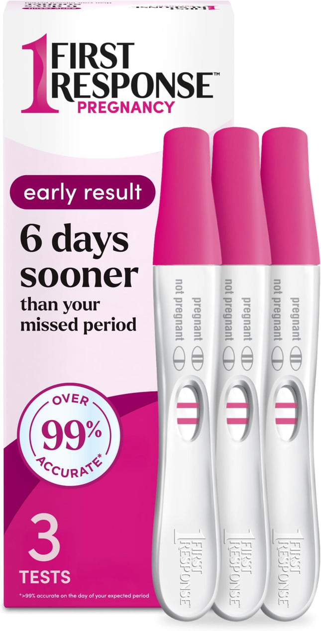 First Response Early Result Pregnancy Test, 5 Count Pack of 1