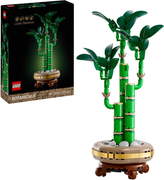 LEGO Botanicals Lucky Bamboo 10344 — Artificial Plant for Adults