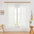 Light Filtering Linen Drapes, Back Tab & Rod Pocket